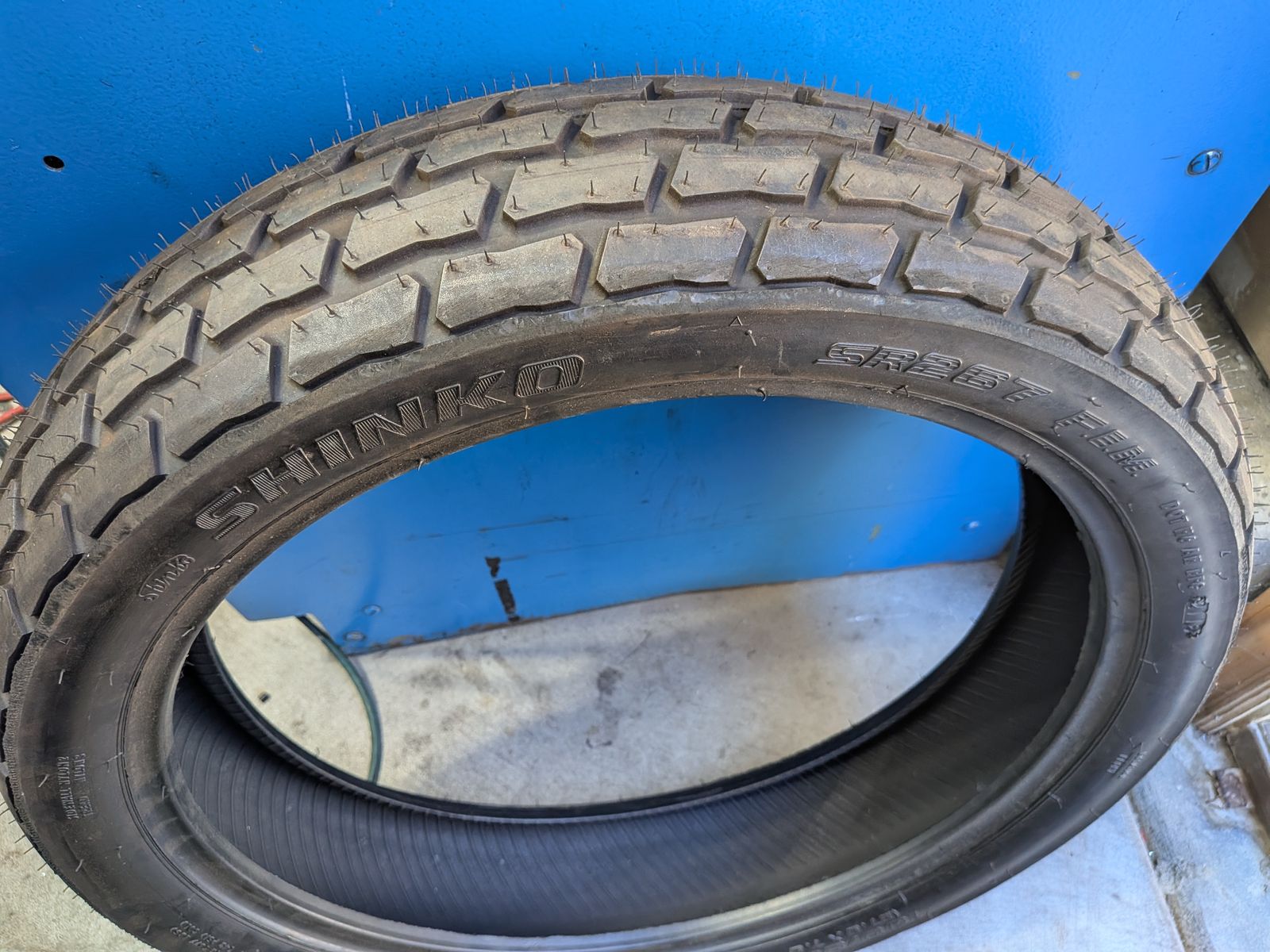 Motorcycle Flat track tire (19")