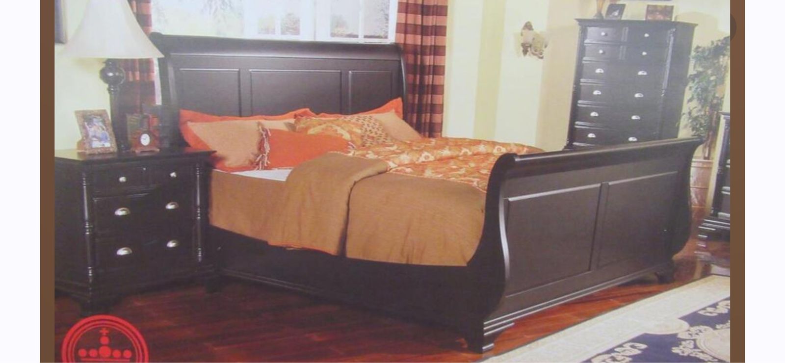 NEW IN BOX - PREMIUM SOLID WOOD KING SIZE BED