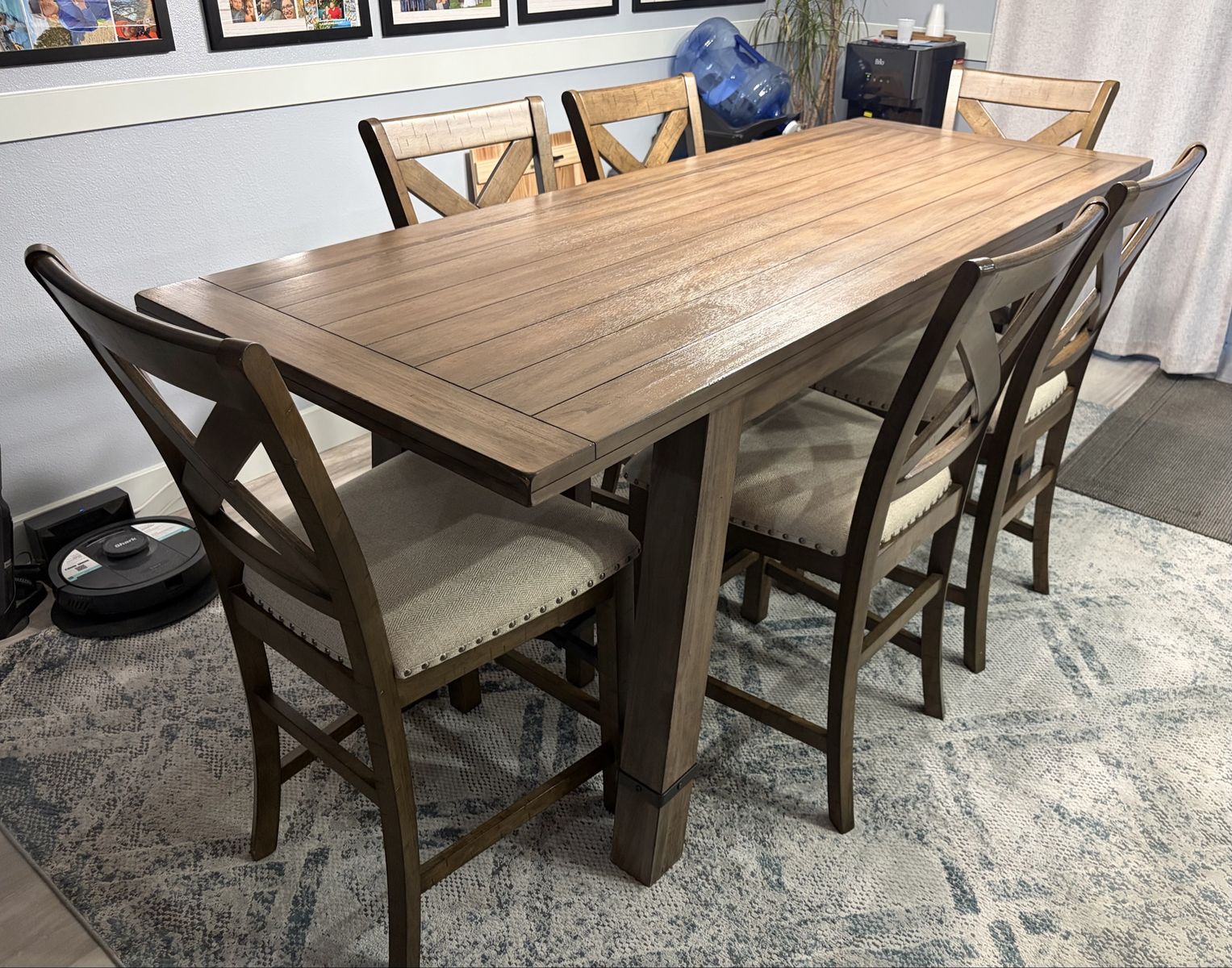 Farm House Table/Buffet/Chairs