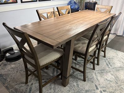 Farm House Table/Buffet/Chairs