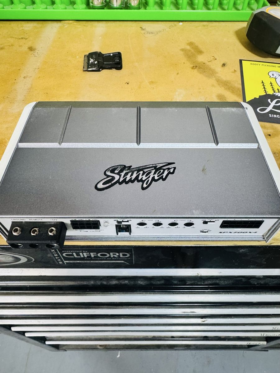 Stinger SPX700X4 Micro 4-Channel Car Audio Amplifier