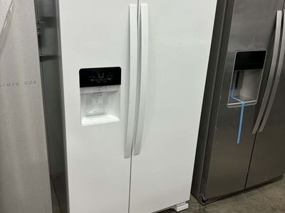 NEW WHIRLPOOL 25 C FT WHITE SIDE BY SIDE
