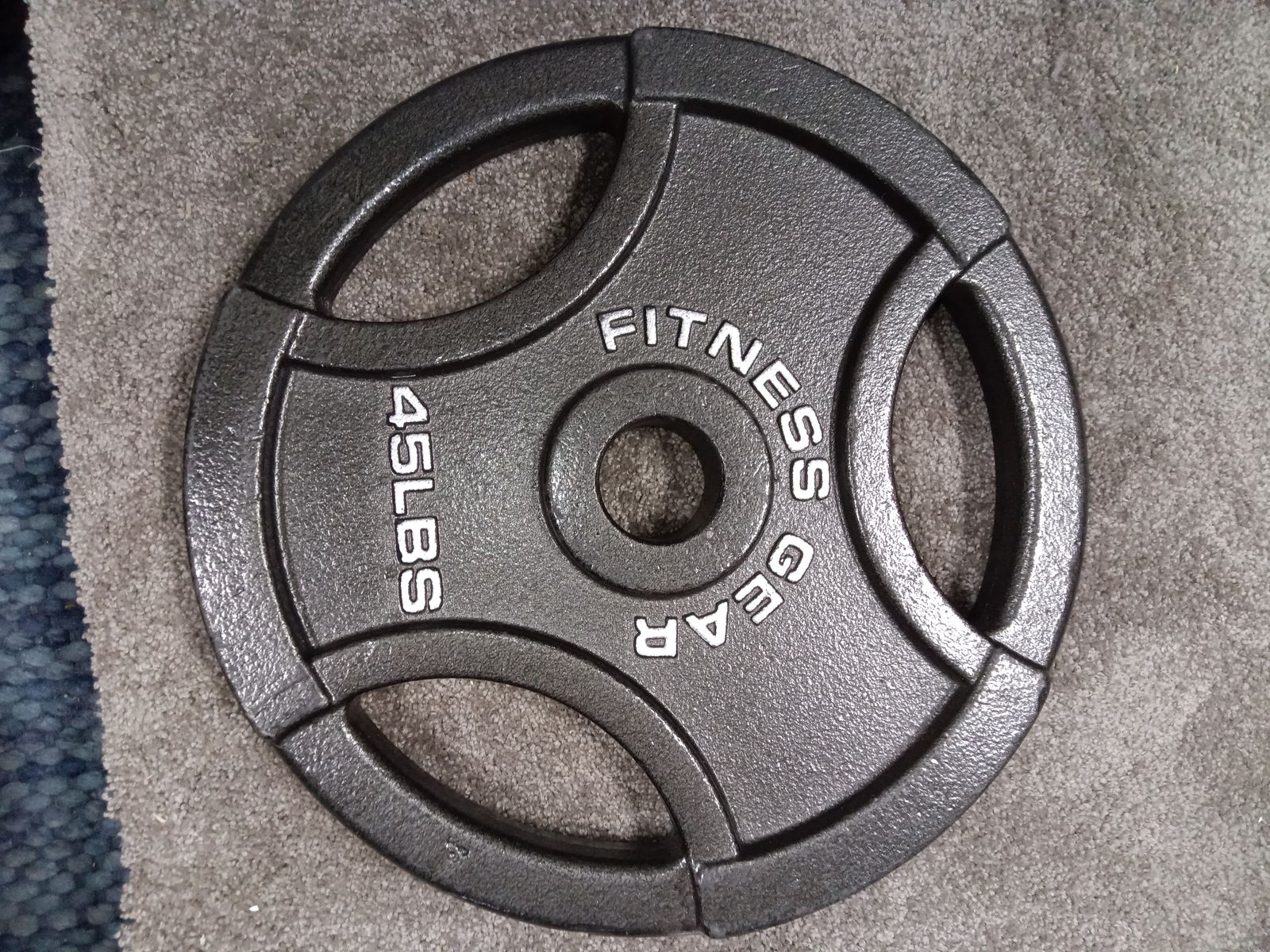 Fitness Gear 45 lb Weight Plate New!