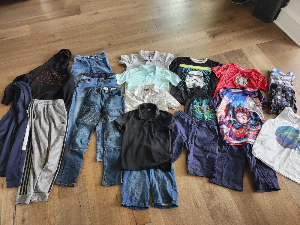 Boys Size 10-12 Clothing Shirt, Pants, Shorts