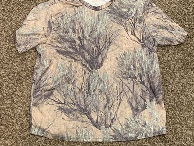 Open Country Camouflage Short Sleeve Shirt Xl