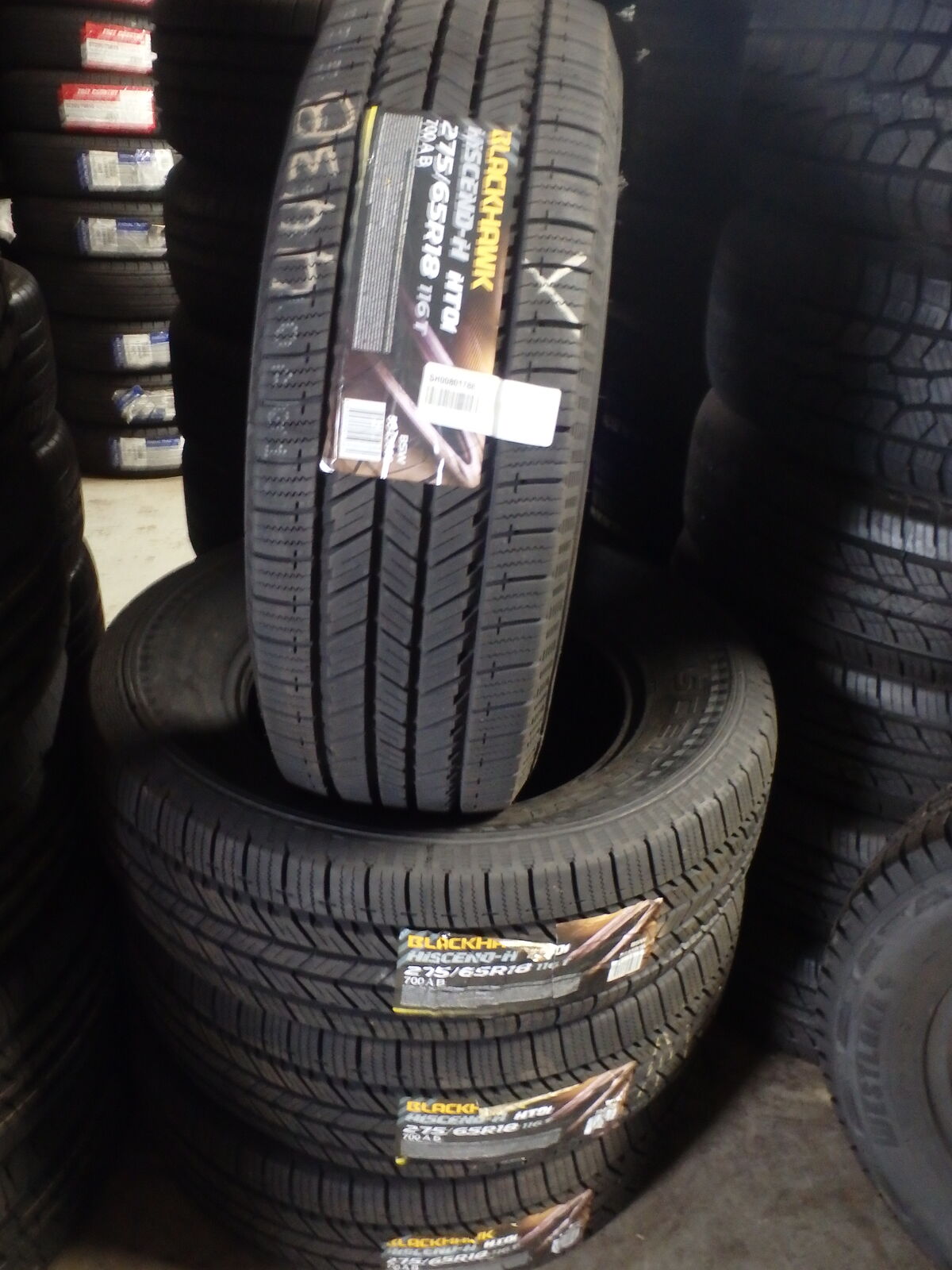 275/65R18 BLACKHAWK HISCEND-H HT01 SET OF BRAND NEW TIRES