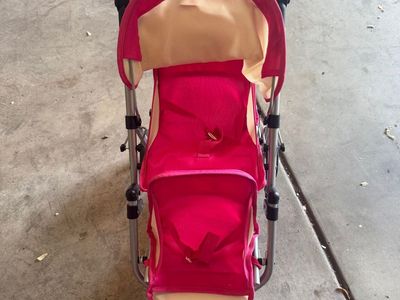 Double doll stroller