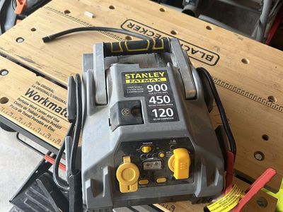 Stanley Fatmax Jump Start Battery with Compressor