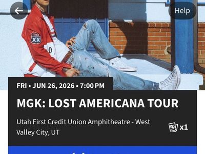 MGK Concert Ticket