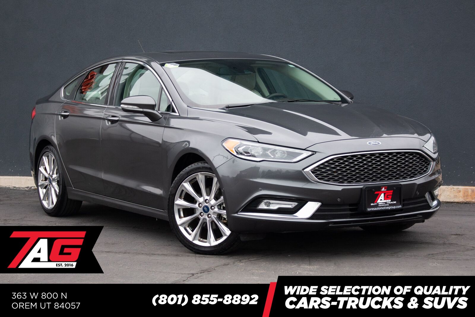 2017 Ford Fusion Platinum