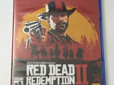 Ps4 / Playstation 4 Game / Red Dead Redemption II