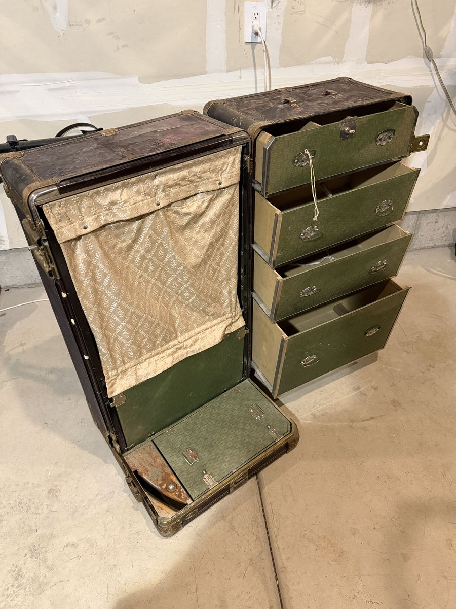 Antique Steamer Trunk