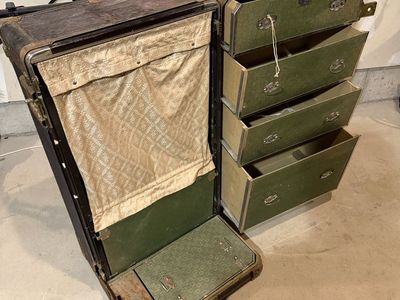Antique Steamer Trunk