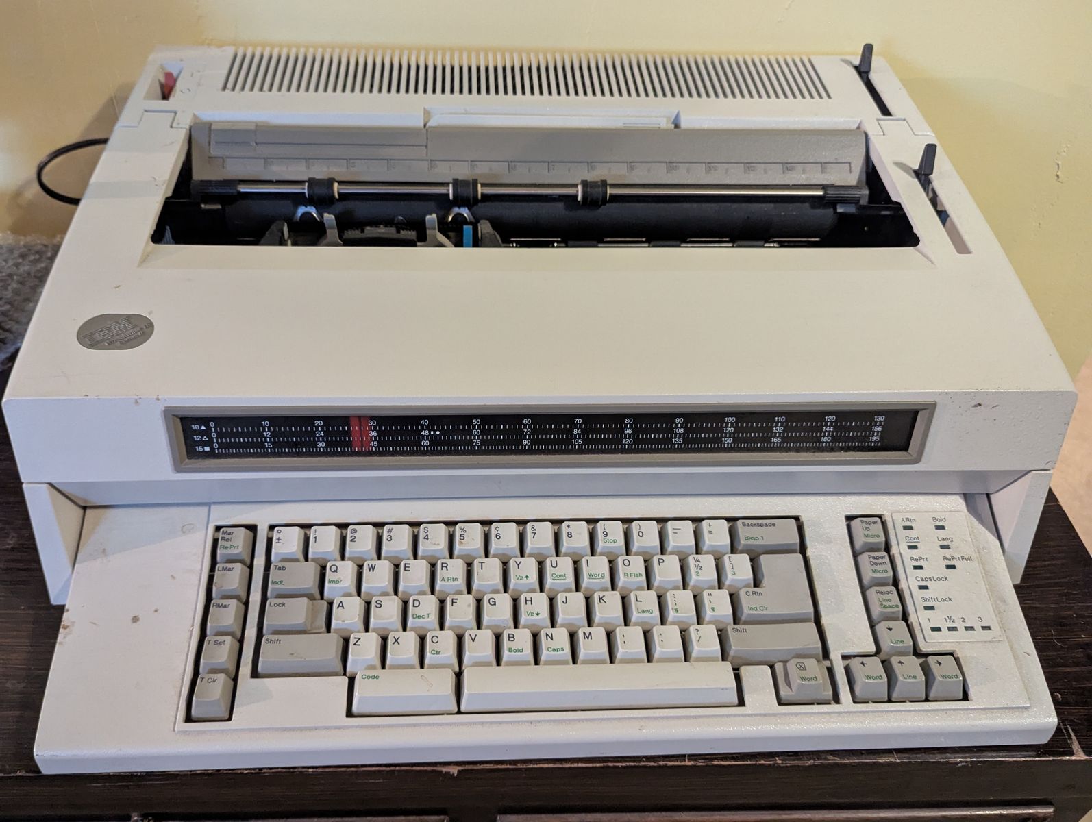 Vintage IBM Lexmark Wheelwriter 15 Series II 