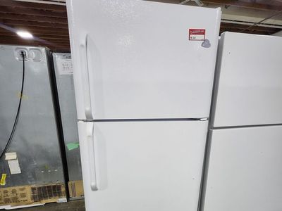 White-Westinghouse White Top Freezer Refrigerator - Clean, Functional, Ready for Your Home