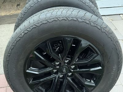 New Ford F150 wheels and tires