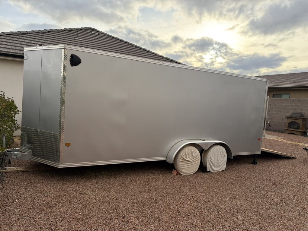 2024 7 X 18‘ EZ Hauler Aluminum Trailer