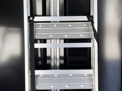 Motorcycle Ramp - Black Widow, Bi-Fold W/ Steps