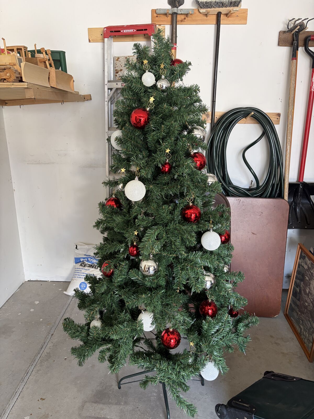 Christmas tree with decor