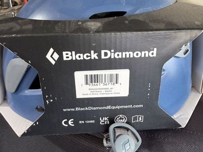 Black Diamond Half Dome Climbing Helmet - Size S/M, Blue, BD62029DENSM_M1