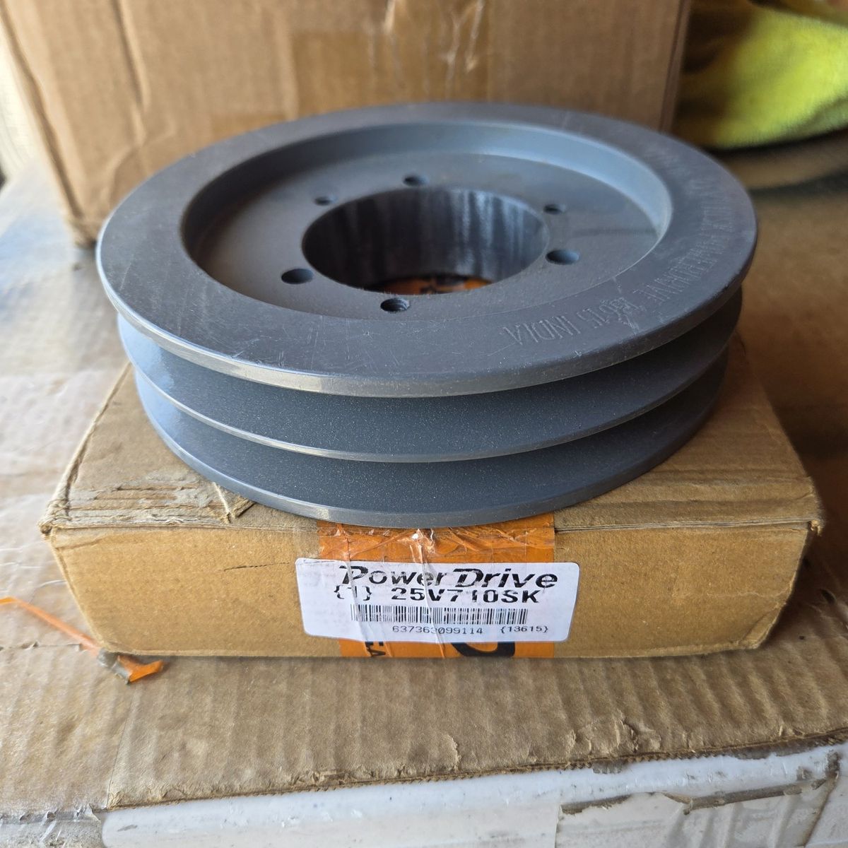 Dual Belt Drive Pully