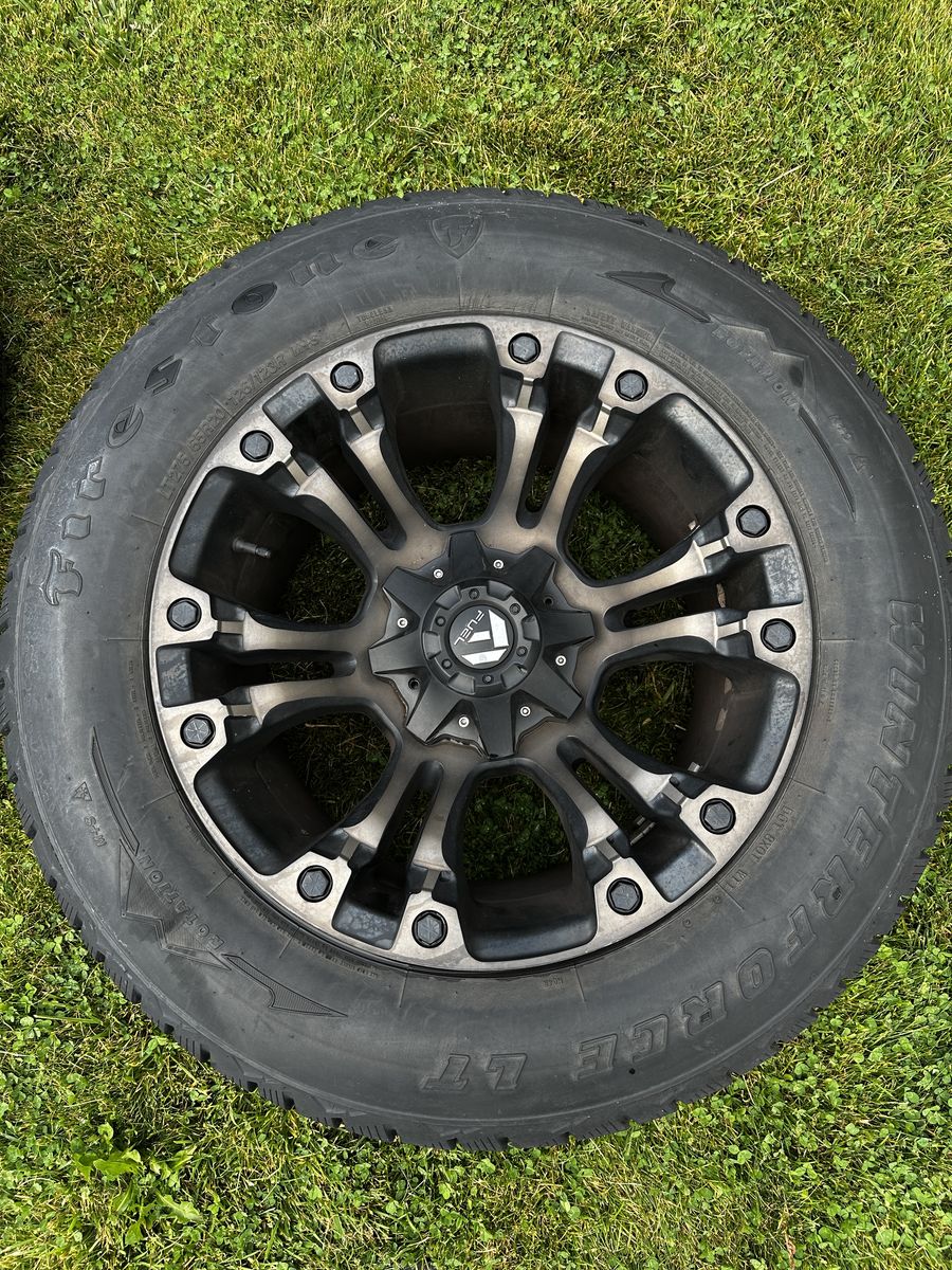 8x6.5 Fuel Wheels 20 inch