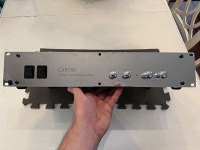 Carvin TS100 Tube Power Amplifier guitar audiophile Fryette GT1000FX Seymour Duncan Powerstage Neural Quad Cortex 4x12 Fractal