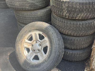 Jeep Wrangler JK 16" Steel Wheels & Tires (9)