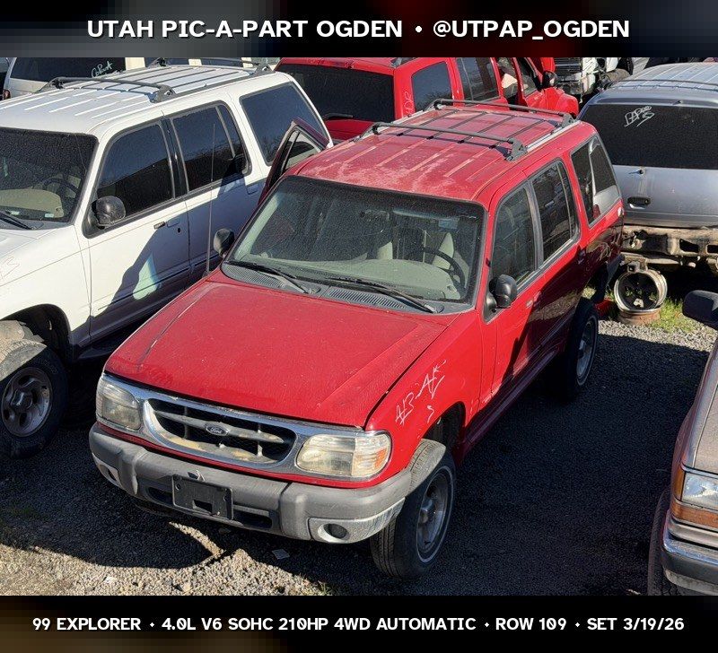 1999 Ford Explorer Parts - UTPAP Ogden