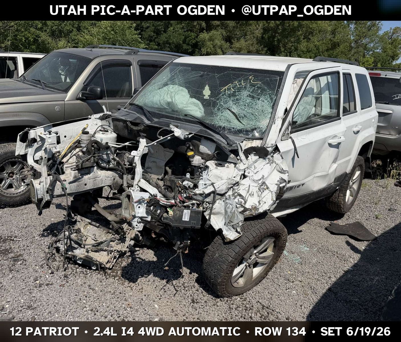 2012 Jeep Patriot Parts - UTPAP Ogden