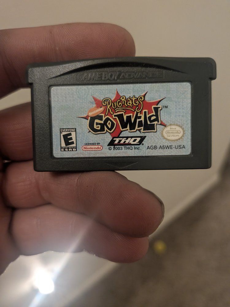 Rugrats Go Wild GBA