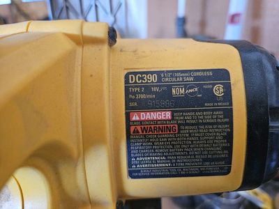 18v Dewalt power tools
