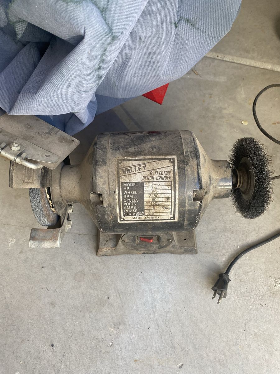 Valley 6” Electric Bench Grinder