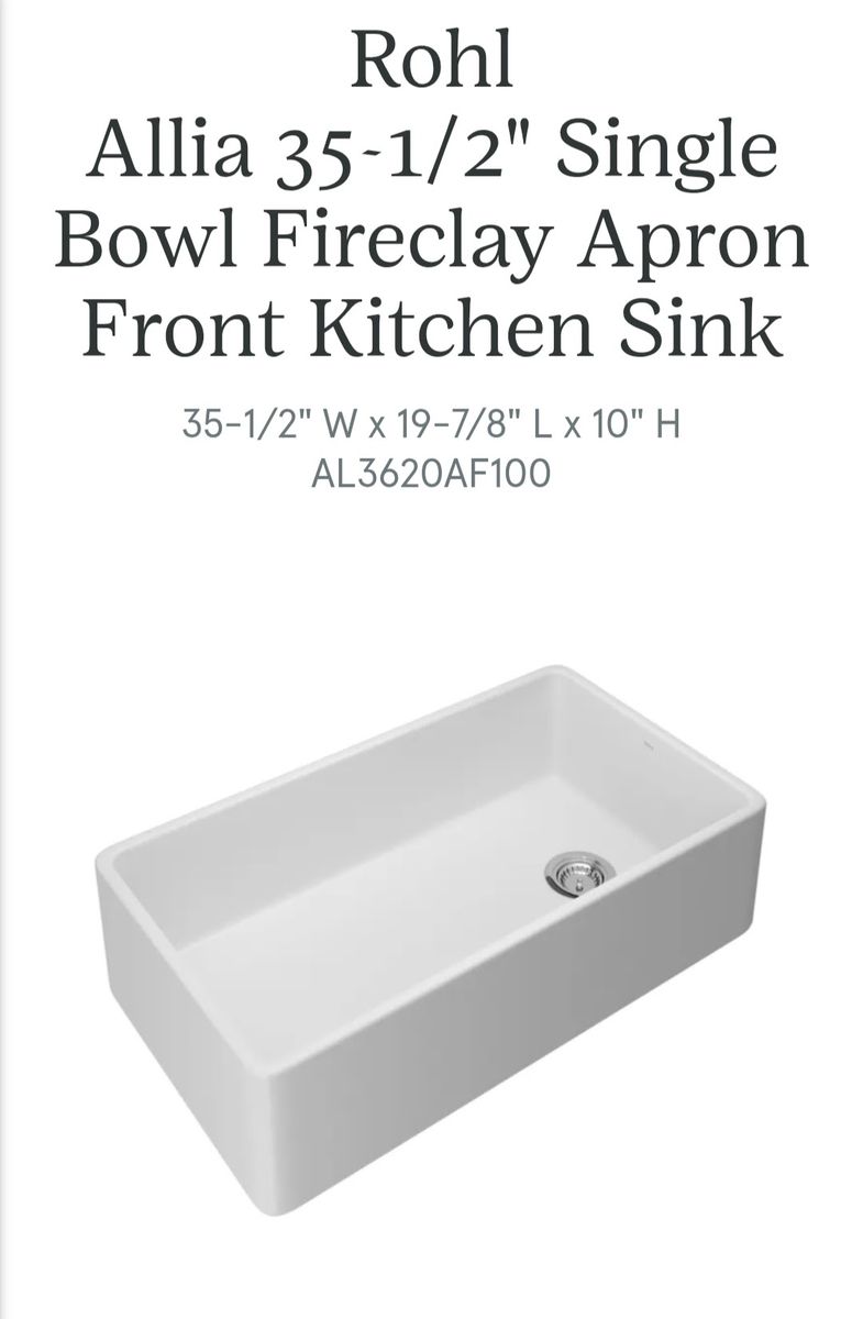 Kitchen Farmhouse Sink