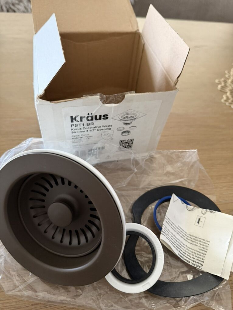 NEW!!!Kitchen Sink Strainer brown