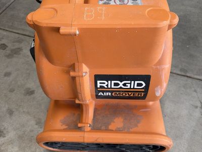 RIDGID Industrial Air Mover Blower Fan with Wheels & Handle