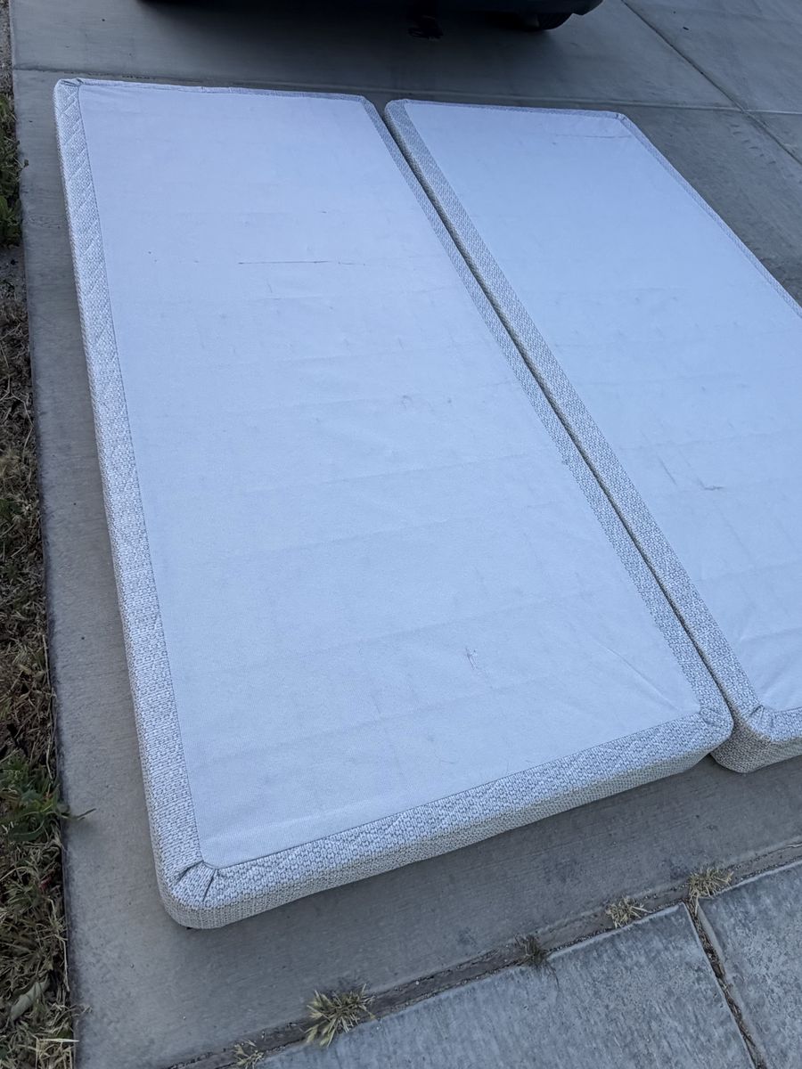 Free king mattress and box springs
