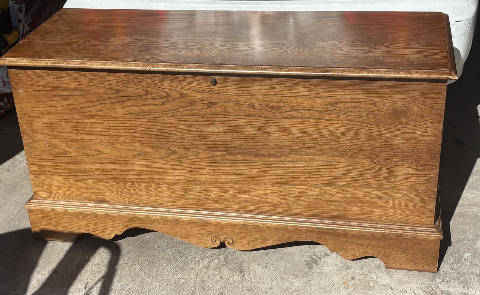 Cedar Chest with Key