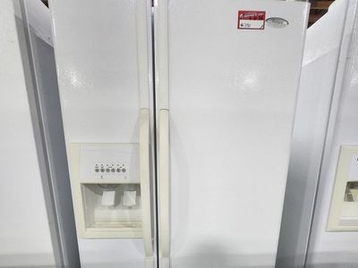 Whirlpool Side-by-Side Refrigerator W-Warranty