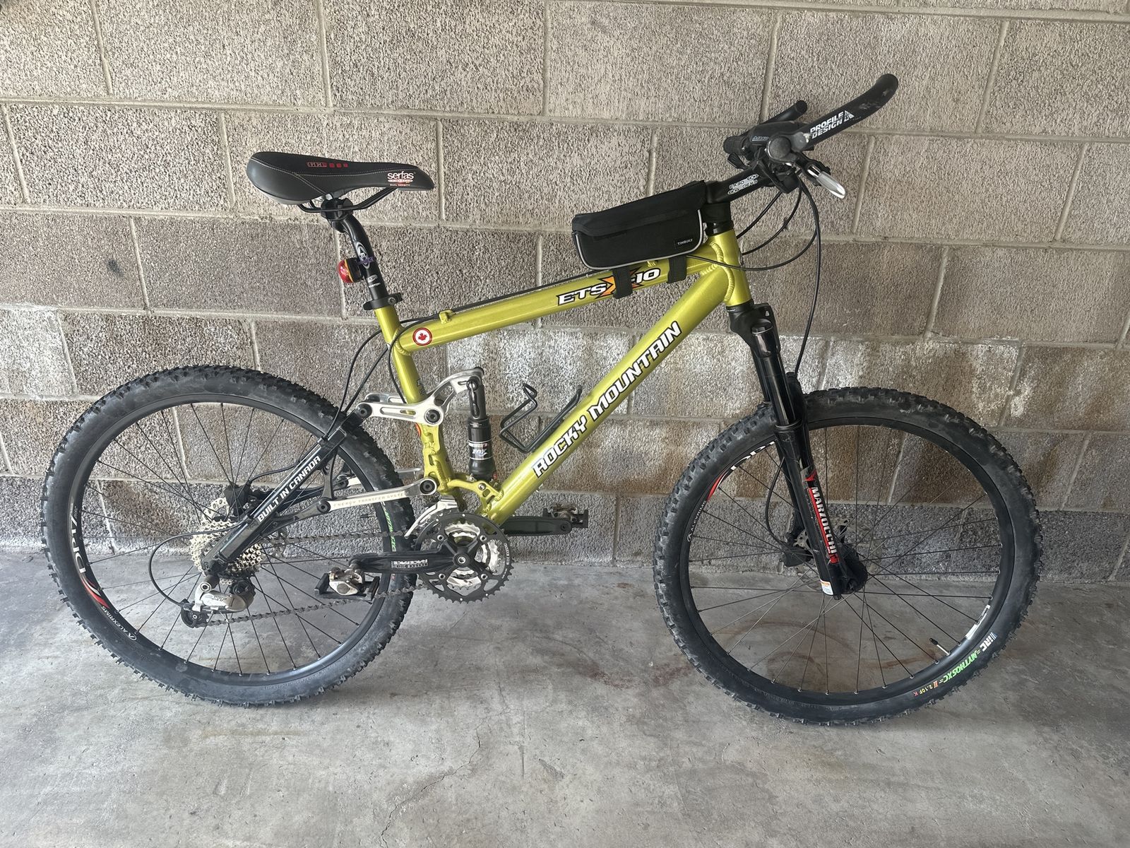 2006 Rocky Mountain ETSX-10 Full Suspension Mountain Bike - Green