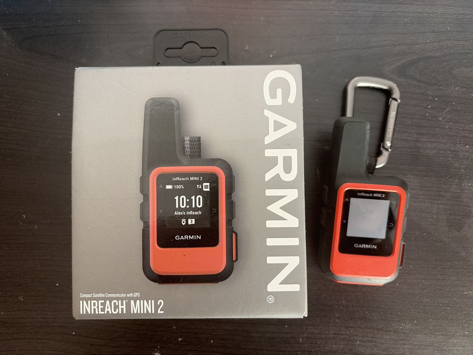 Garmin inReach Mini 2 Compact Satellite Communicator with GPS - Orange/Black