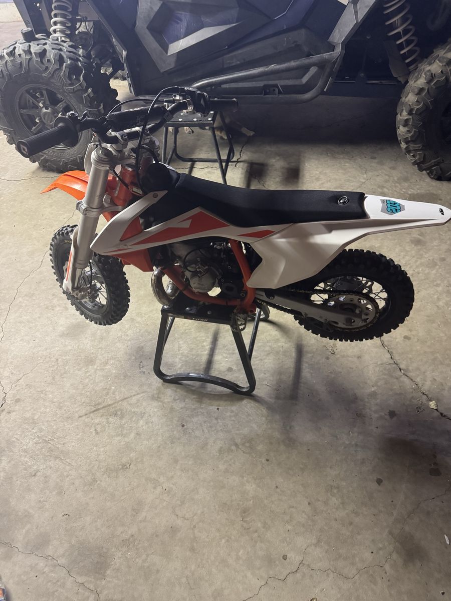 2019 KTM 50 SX Mini Dirt Bike - Rebuilt Motor, 2-Stroke Engine