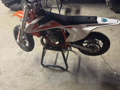 2019 KTM 50 SX Mini Dirt Bike - Rebuilt Motor, 2-Stroke Engine