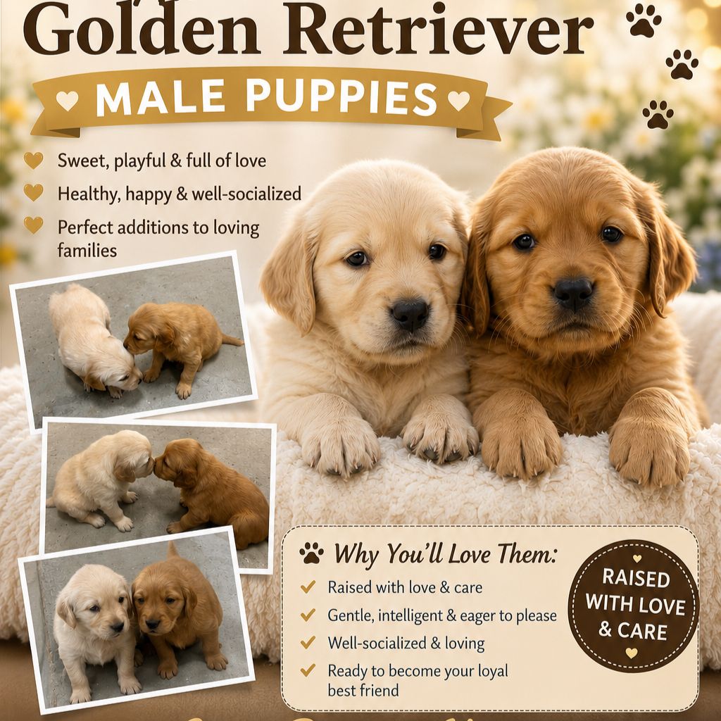AKC Golden Retrievers