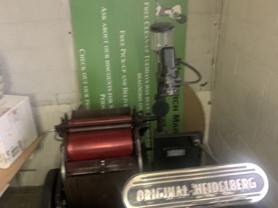 heidelberg Tiegal Windmill letterpress