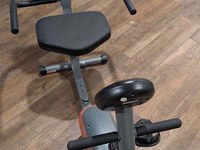 Exercise Bike Marcy Recumbent with Resistance ME-709