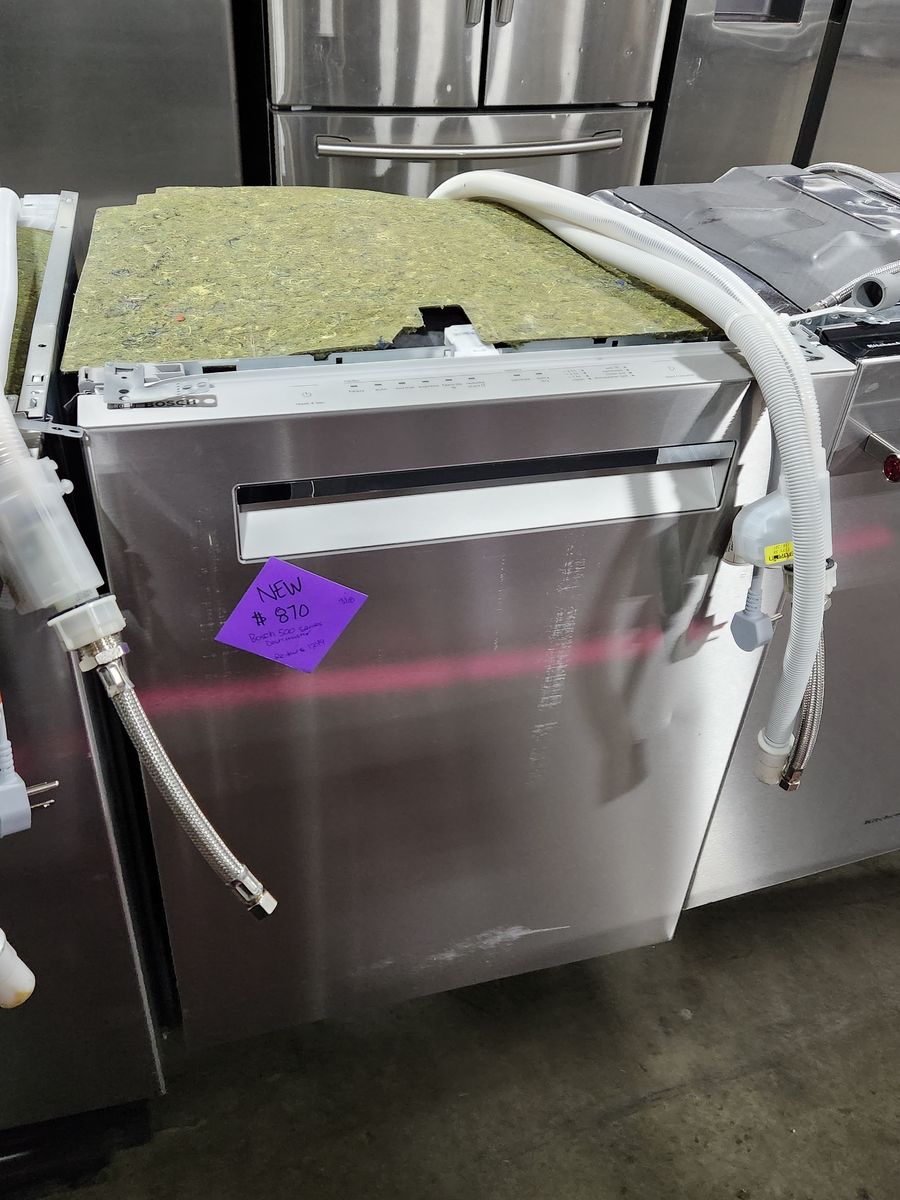 BRAND NEW! BOSCH 500 SERIES STAINLESS STEEL DISHWASHER