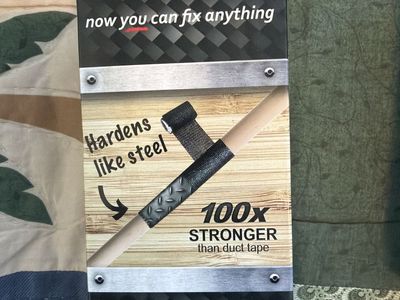 Now You Can Fix Anything Repair Tape - 1" , 2”, 4”Inch Width, Hardens Like Steel, 100x Stronger