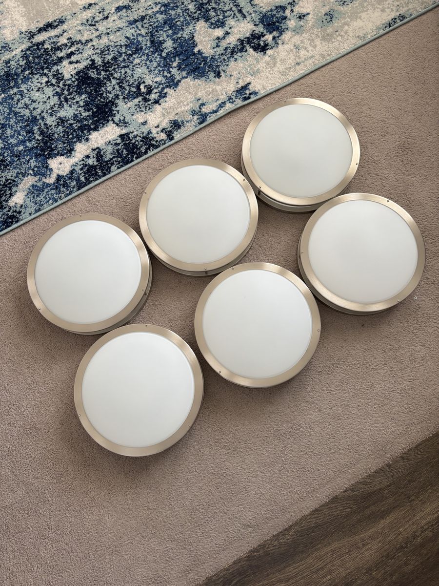 Set Of 6 - Flushmount LED Lights