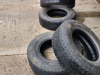 Set of 4 lt245 75 16 load E Goodyear Work Horse